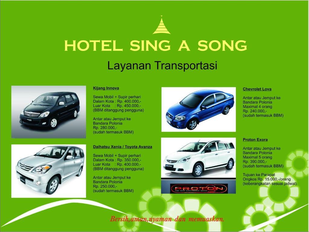 Hotel Sing A Song Pematang Siantar Bagian luar foto